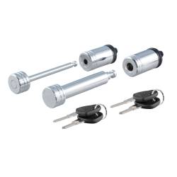 CURT - CURT 23527 Hitch & Coupler Lock Set 2" Receiver 2.5" Latch - Image 1