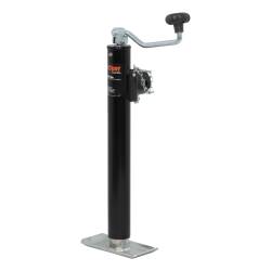 CURT - CURT 28356 Pipe-Mount Swivel Jack w/Top Handle 5000 lbs 15" Travel - Image 1