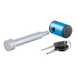 CURT - CURT 23504 5/8" Hitch Lock 2" Or 2.5" Receiver Right-Angle Chrome - Image 1
