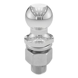 CURT - CURT 40069 2" Trailer Ball 1-1/4" x 2-5/8" Shank 10000 lbs Chrome Packaged - Image 2