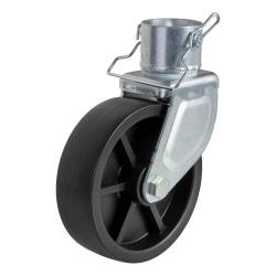 CURT - CURT 28276 6" Jack Caster for 2" Tube 1200 lbs. - Image 1