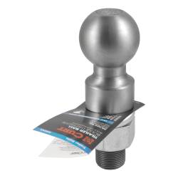 CURT - CURT 40086 2-5/16" Trailer Ball 1-1/4" x 2-5/8" Shank 25000 lbs Raw Steel - Image 2