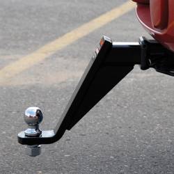 CURT - CURT 45090 Class-3 Ball Mount 2" Shank 5000 lbs 8" Drop 11.5" Long - Image 3