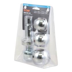 CURT - CURT 42225 Switch Ball Trailer Ball Set 1-7/8" 2" & 2-5/16" Balls 1"x2.25" Shank - Image 2