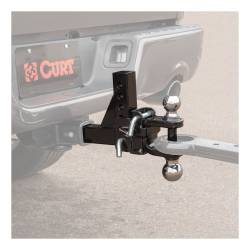 CURT - CURT 45049 Adjustable Multipurpose Ball Mount 2" Shank 2" & 2-5/16" Balls - Image 6