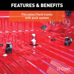 CURT - CURT 60629 OEM Puck System 2-5/16" Gooseneck Ball Chevy/Ford/GMC/Nissan/RAM 30K - Image 6