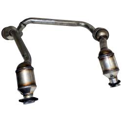 Crown Automotive Jeep Replacement - Crown 52059930AH Front 4-Catalytic Converter Pipe for 07-11 Jeep Wrangler JK 3.8 - Image 2