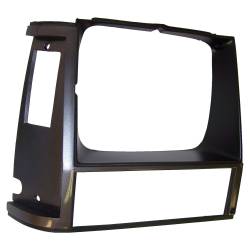 Crown Automotive Jeep Replacement - Crown Automotive 55000682 Grey Headlight Bezel RH for 84-90 Jeep Cherokee XJ - Image 1