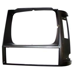 Crown Automotive Jeep Replacement - Crown Automotive 55000683 Grey Headlight Bezel LH for 84-90 Jeep Cherokee XJ - Image 1