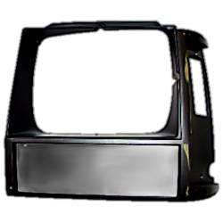 Crown Automotive Jeep Replacement - Crown Automotive 55000683 Grey Headlight Bezel LH for 84-90 Jeep Cherokee XJ - Image 2
