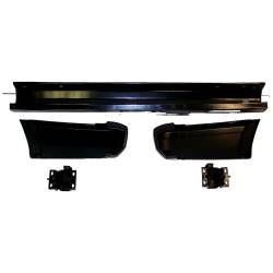 Crown Automotive Jeep Replacement - Crown Automotive 5EE84TZZAG Rear Bumper for Jeep Cherokee XJ - Image 2
