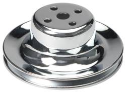 Trans-Dapt Performance - Trans-Dapt Performance 8300 OE Water Pump Pulley 1 Groove Chrome 65-66 Ford 289 - Image 1
