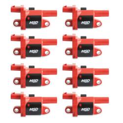 MSD Ignition 82688 Red Blaster Gen V Direct Ignition Coil for 14+ GM LT Engine
