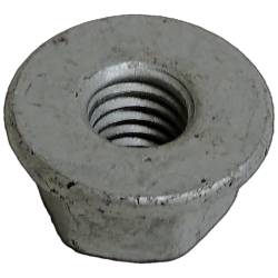 Crown Automotive Jeep Replacement - Crown Automotive 68004878AA M10 10mm Hexagon Flange Nut - Image 2