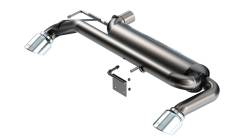 Borla - Borla 11974 S-Type Axle-Back Exhaust Truck Single Split RR Exit 21-26 Bronco 2.3 - Image 1