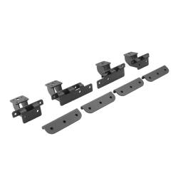 Go Rhino - Go Rhino D64927TK Dominator Side Step Mount Brackets for 18-20 Wrangler JL 2DR - Image 1