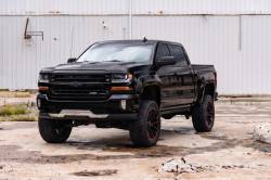 Rough Country Suspension Systems - Rough Country F-C11412B-GBA Blk Pocket Fender Flares for 14-18 Silverado 1500HD - Image 4