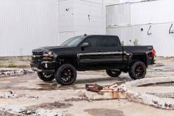 Rough Country Suspension Systems - Rough Country F-C11412B-GBA Blk Pocket Fender Flares for 14-18 Silverado 1500HD - Image 5