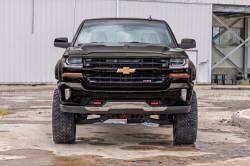 Rough Country Suspension Systems - Rough Country F-C11412B-GBA Blk Pocket Fender Flares for 14-18 Silverado 1500HD - Image 6