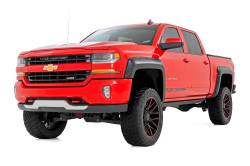 Rough Country Suspension Systems - Rough Country F-C11412B Pocket Fender Flares Black for 14-19 Silverado 1500/2500 - Image 2