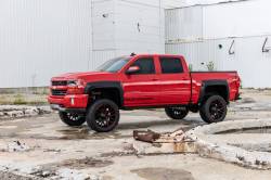 Rough Country Suspension Systems - Rough Country F-C11412B Pocket Fender Flares Black for 14-19 Silverado 1500/2500 - Image 5