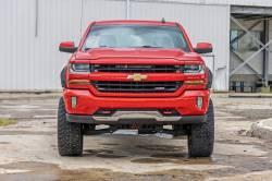 Rough Country Suspension Systems - Rough Country F-C11412B Pocket Fender Flares Black for 14-19 Silverado 1500/2500 - Image 6