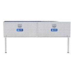 UWS - Bright Aluminum 72" Double-Door Topside Truck Tool Box LTL Shipping Only - Image 2