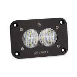 Baja Designs - Baja Designs 481005 S2 Pro Black Flush Mount LED Auxiliary Light Pod - Image 1