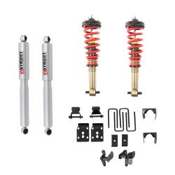 Belltech - Belltech 1054SPC Complete Lowering w/Height Adj Front Coilovers for 21-26 F150 - Image 5