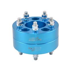 TrailFX - TrailFx W545001PB 5x114.3 Bolt Pattern 1.5" Thick 74mm Hub Blue Alum Pair - Image 2