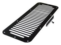 RT Offroad - RT Offroad RT26008 Black Hood Vent Cover for 78-95 Jeep CJ5/CJ7/CJ8/Wrangler YJ - Image 1