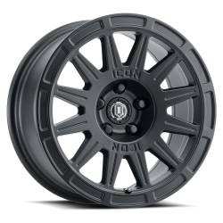 ICON Alloys - ICON Alloys Ricochet 15x7 5x100 15mm Satin Black 7015705046SB - Image 1