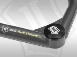 ICON Vehicle Dynamics - ICON 191011 Tubular Upper Control Arm Billet Cap Set Universal - Image 2
