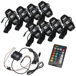 Oracle Lighting - Oracle 5895-339-8 ColorSHIFT RGB+W Underbody Wheel Well Rock Light Kit 8Pc - Image 2