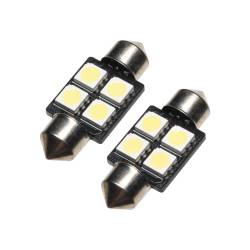 Oracle Lighting - Oracle 5203-001 33mm 4-LED 3-Chip Festoon Bulbs Cool White Pair - Image 2