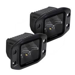 Go Rhino - Go Rhino 750400321SCF CUBEIT 3x3 LED Cube Spot Lights Flush Mount Pair - Image 4