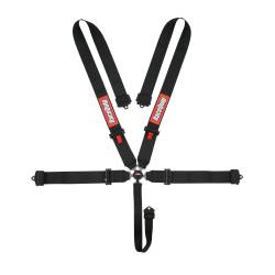 Racequip - RaceQuip 741001RQP Camlock 5 Point Harness Black 3" Lap/Shoulder 2" Sub - Image 1