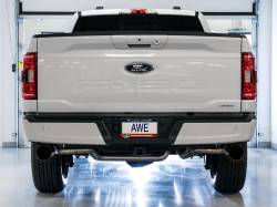 AWE Tuning - AWE Tuning 3015-33119 Exhaust System w/5" Black Tips for 21-25 Ford F150 - Image 2