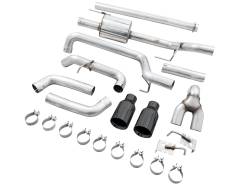 AWE Tuning - AWE Tuning 3015-33119 Exhaust System w/5" Black Tips for 21-25 Ford F150 - Image 6