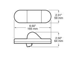Peterson - Peterson 350A-P Mid Trailer Side Turn Indicator & Clearance Light Assembly - Image 2