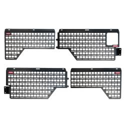 BuiltRight Industries - BuiltRight Industries 102140 Bedside Rack Molle Panel System Full Kit - Image 1