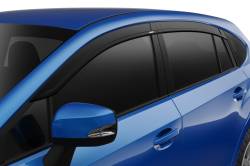 Husky Liners - Husky Liners 2854147 Low Profile Ventvisor Deflector Smoke Outside Mount 4 Pc. - Image 1