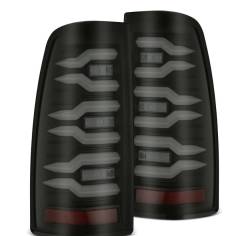 AlphaRex - AlphaRex 620006 Black LED Taillights for 99-06 Chevrolet Silverado & GMC Sierra - Image 1