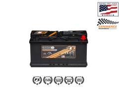 Braille Battery - Braille Battery B49-H8-L5 B49-H8-L5 Endurance Series AGM Battery 12V Group 49/H - Image 1
