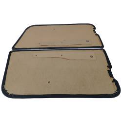 Crown Automotive Jeep Replacement - Crown 55016288K Charcoal Door Panel Set for 82-95 CJ7/CJ8 YJ w/Full Steel Doors - Image 2