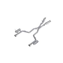 MBRP Exhaust - MBRP Exhaust S5109AL AL 3" Cat-Back Dual Rear Exit for 11-26 Dodge Durango - Image 1