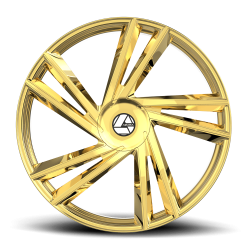 Azara - Azara Wheel AZA-529 22x9.5 5x115 5x120 15mm Gold AZA-52922953915NG - Image 1