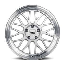 Katana - Katana Wheel KR06-188054GSL KR06 18x8 5x4.5 40mm Gloss Silver w/Machined Lip - Image 1