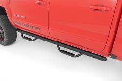 Rough Country Suspension Systems - Rough Country RCC1489CCB 3" Drop Step Nerf Bars for 14-18 Silverado/Sierra Crew - Image 1
