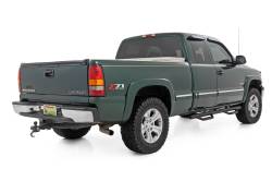 Rough Country Suspension Systems - Rough Country RCC9989QCB 3" Drop Step Nerf Bars Black for Silverado/Sierra Ext - Image 3